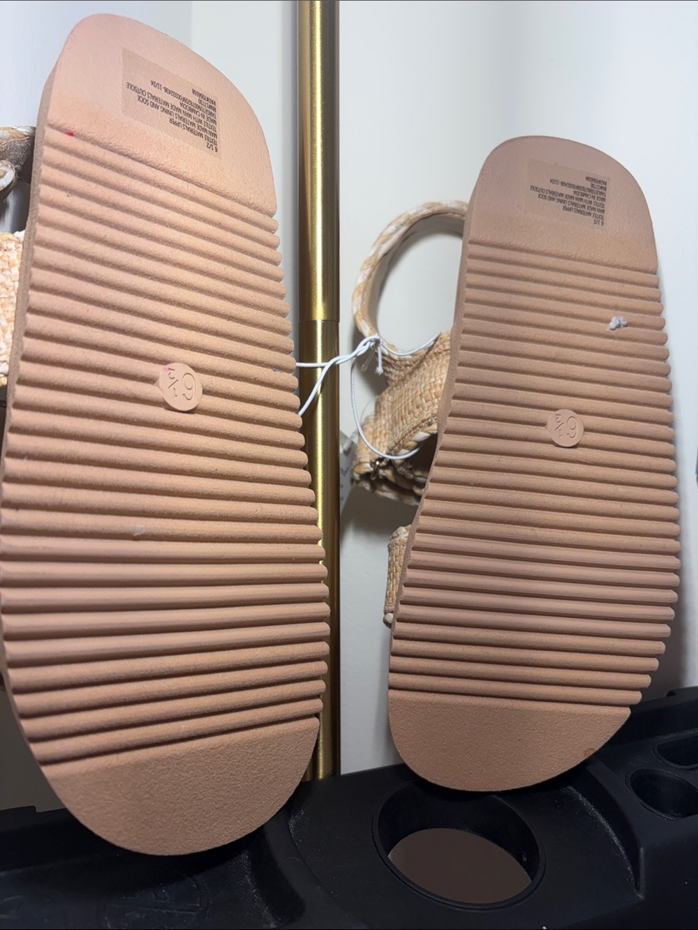 a new day Beige Braided Strap Sandals - Picture 4 of 6